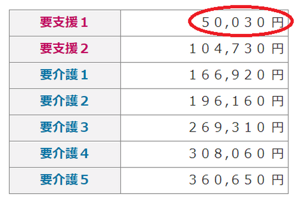 介護サービス利用者の費用負担額