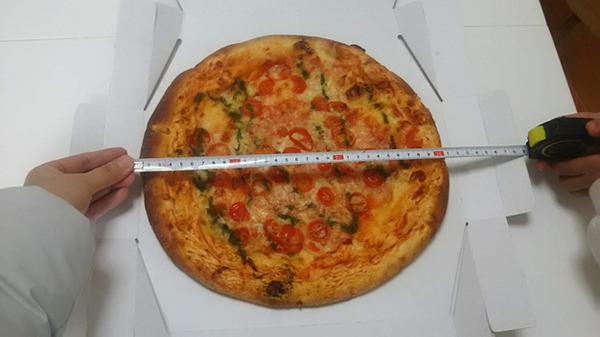 456円のピザ