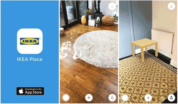 IKEA Placeアプリ画面