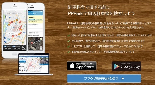 PPParkアプリ