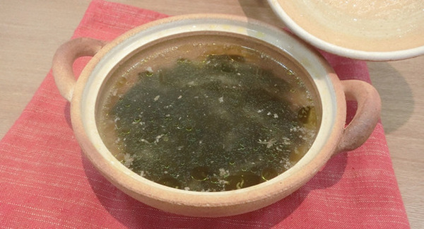 「昆布と生姜のあったかスープ」の作り方