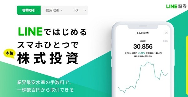 LINE証券のLINEポイント投資