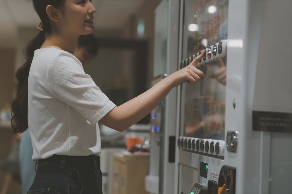 ついつい自販機にいってしまう