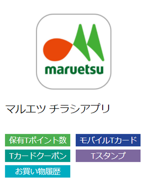 マルエツアプリ