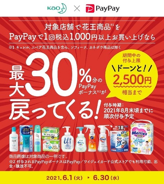 花王 × PayPay キャンペーン