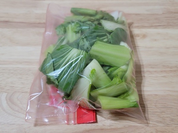 3週間もつチンゲン菜の冷凍保存方法