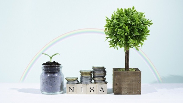 NISAまたは積み立てNISAでお金が増えていく様子