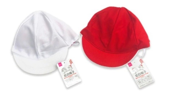 紅白帽子（男女兼用）