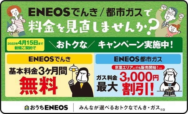 ENEOSでんきのキャンペーン