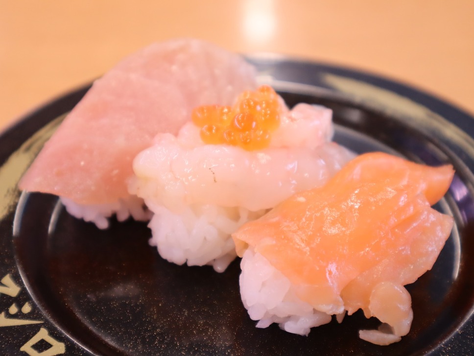北海道天然魚3種盛り